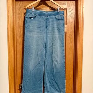 Pure Jill Soft Wide Leg Jeans